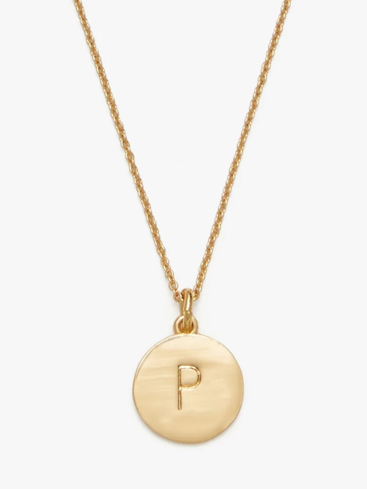 pingente com inicial em ouro