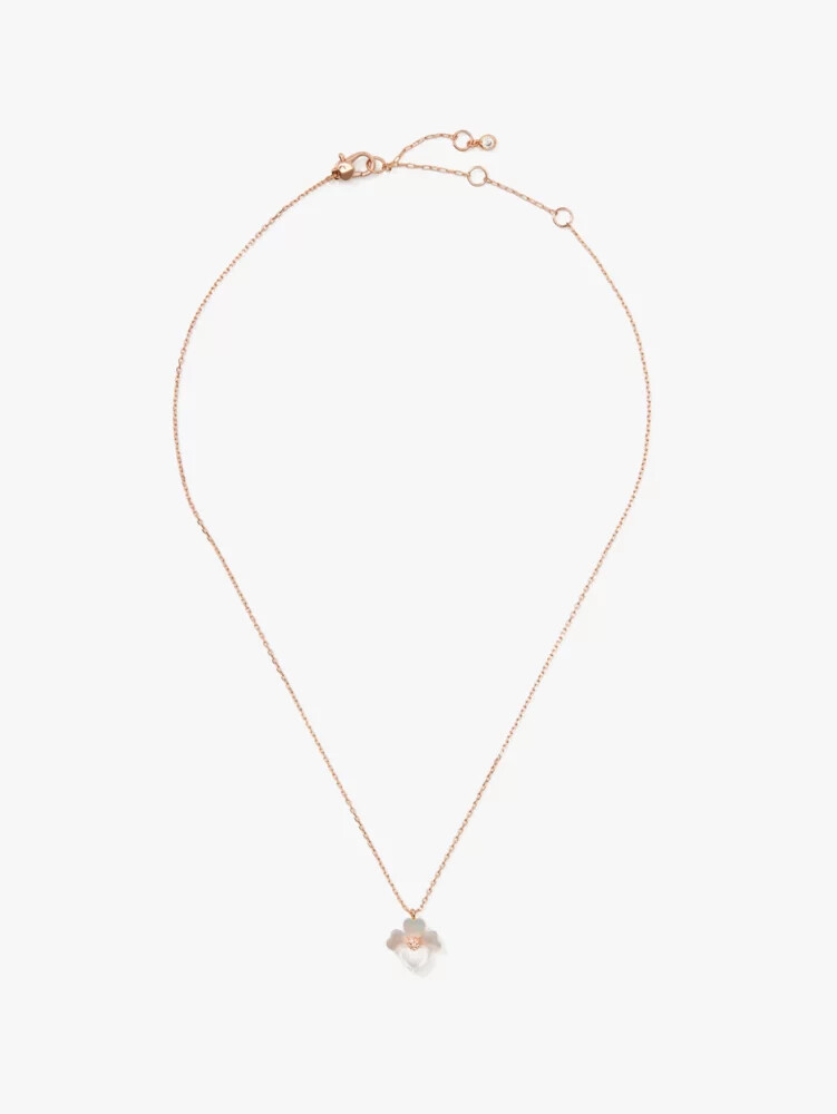 mini pingente de amor-perfeito multicolorido
