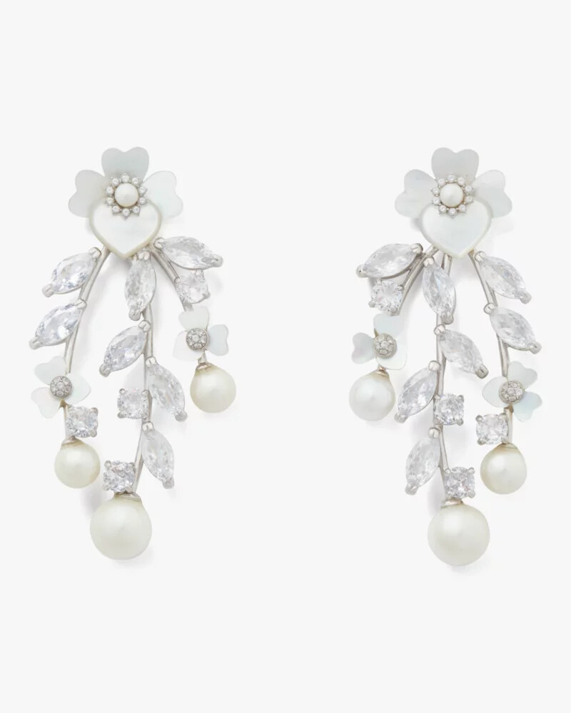 brincos de lustre precious pansy multi