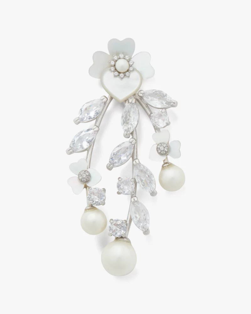 brincos de lustre precious pansy multi