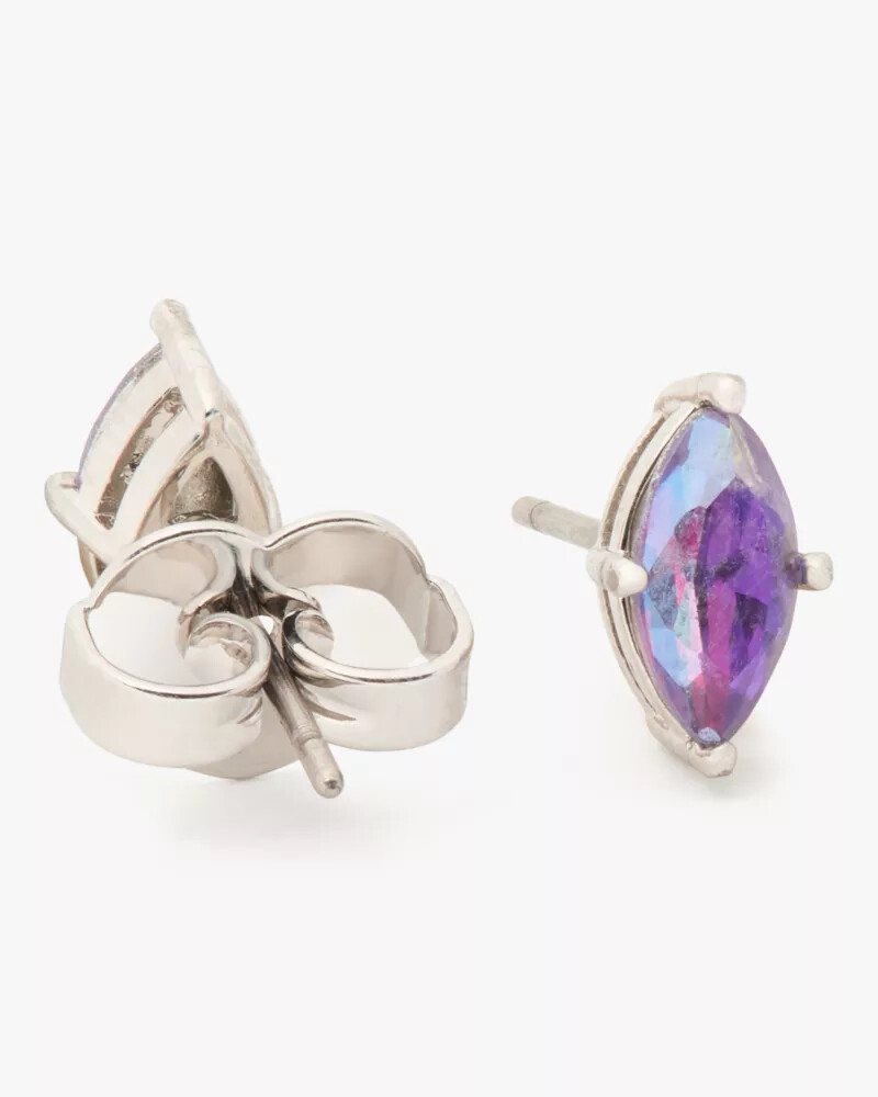 brincos signature solitaire ametista clara