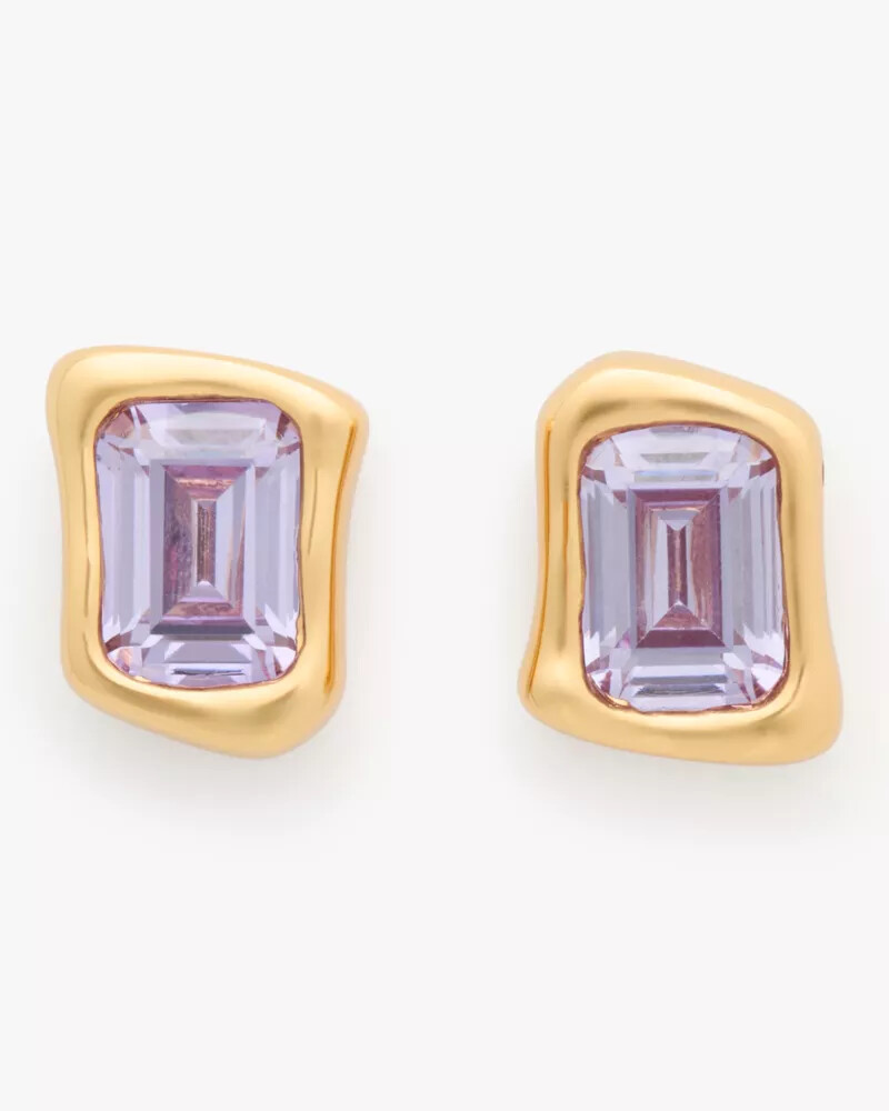 tachas de vidro fundido ametista clara