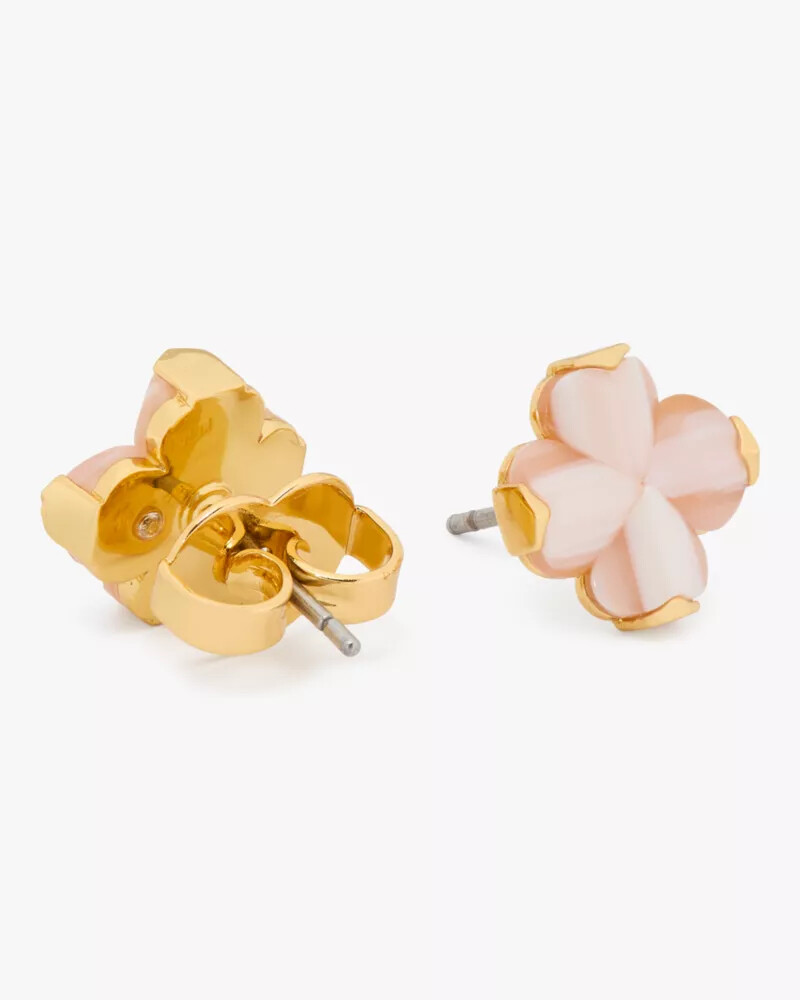 brincos de flor de espada rosa