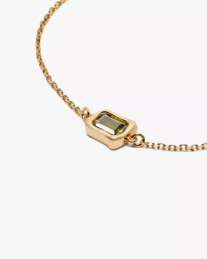 pulseira solitária de vidro fundido multicolorida