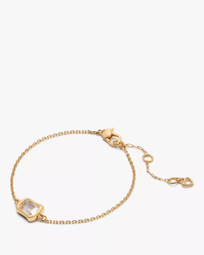 pulseira solitária de vidro fundido multicolorida