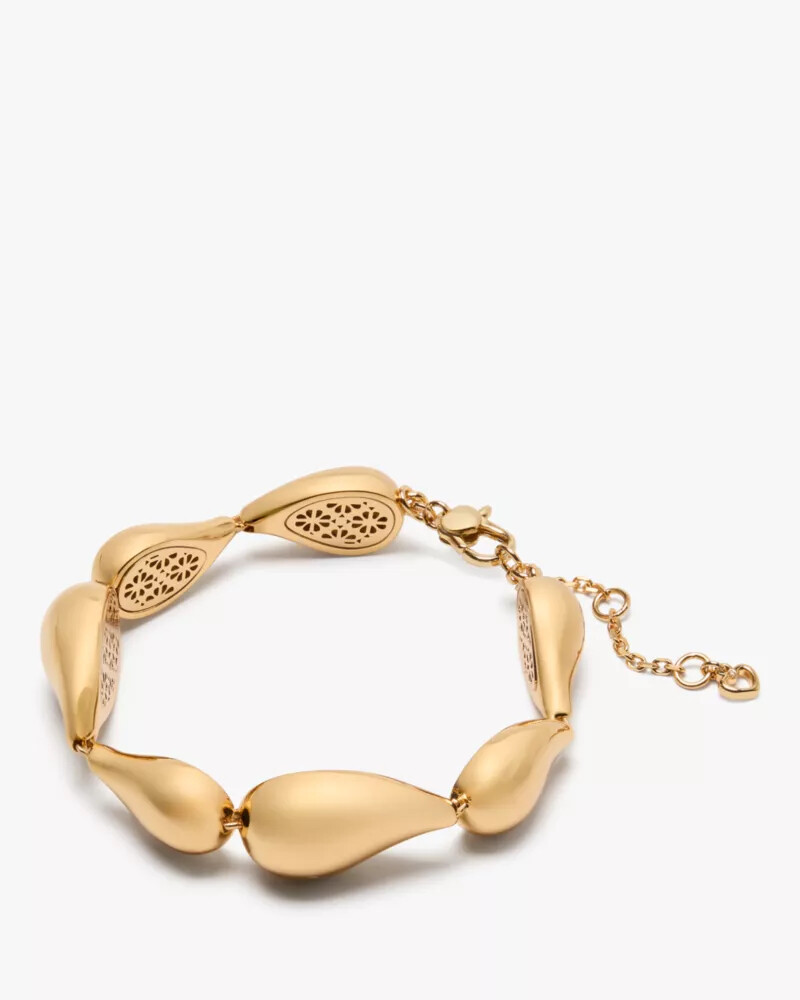 pulseira molten statement dourada
