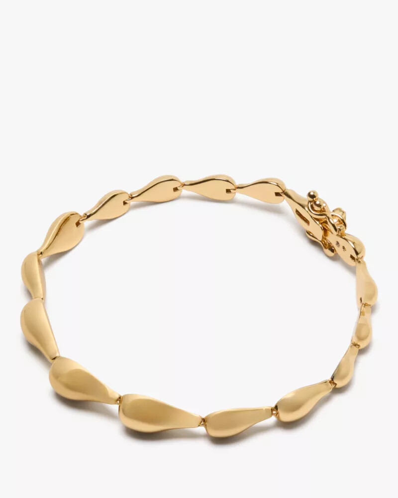 pulseira de ouro fundido