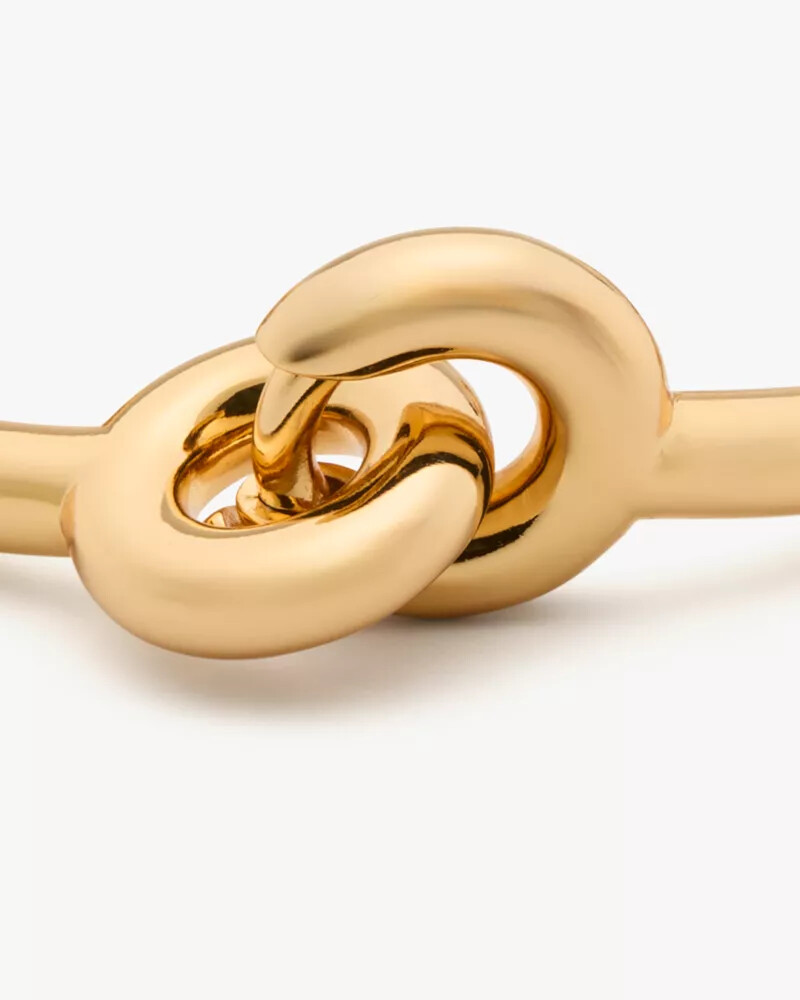 pulseira interlock dourada