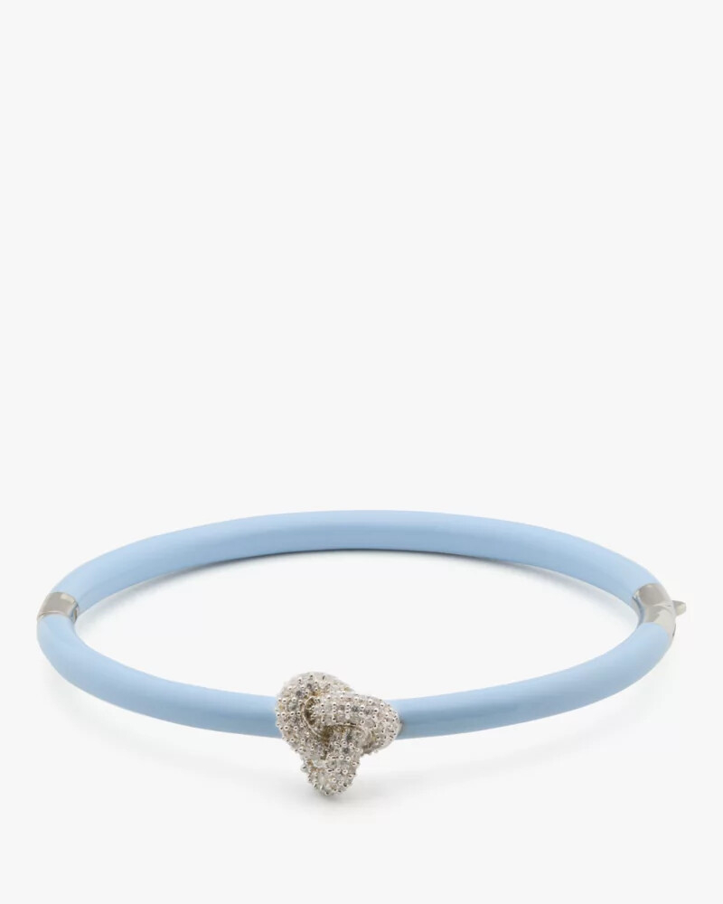 pulseira articulada com nó duplo e pavé multicolorida