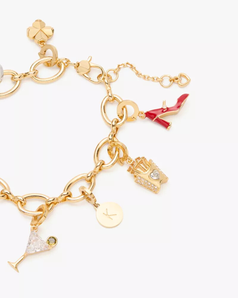 pulseira com pingente one in a million em ouro