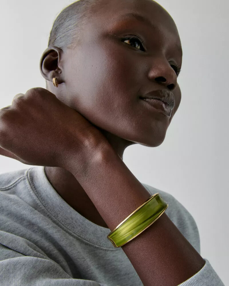 pulseira bold green claro