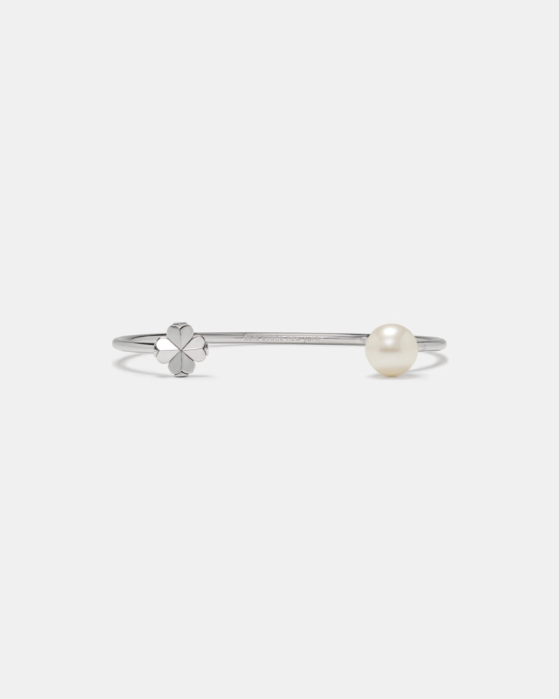 bracelete multicolorido com pérolas em formato de flor de espada