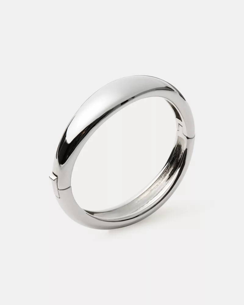 pulseira de prata fundida