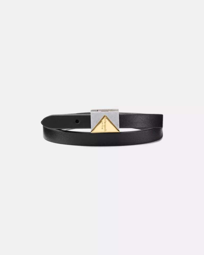 pulseira de couro decorativa multicolorida