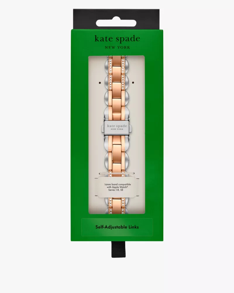pulseira bicolor em aço inoxidável de 38 a 45 mm para apple watch multi