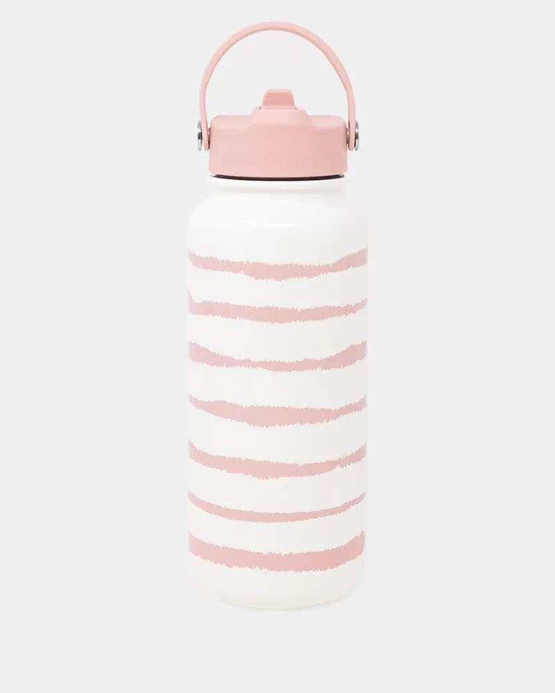 garrafa de Água pink goddess stripe