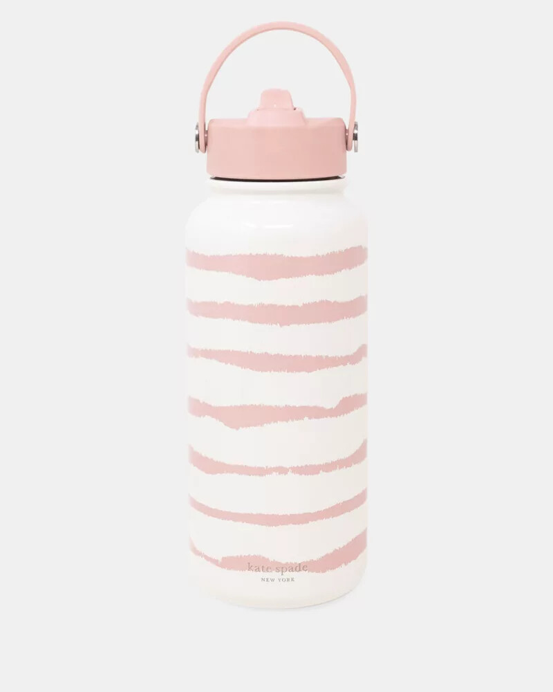 garrafa de Água pink goddess stripe