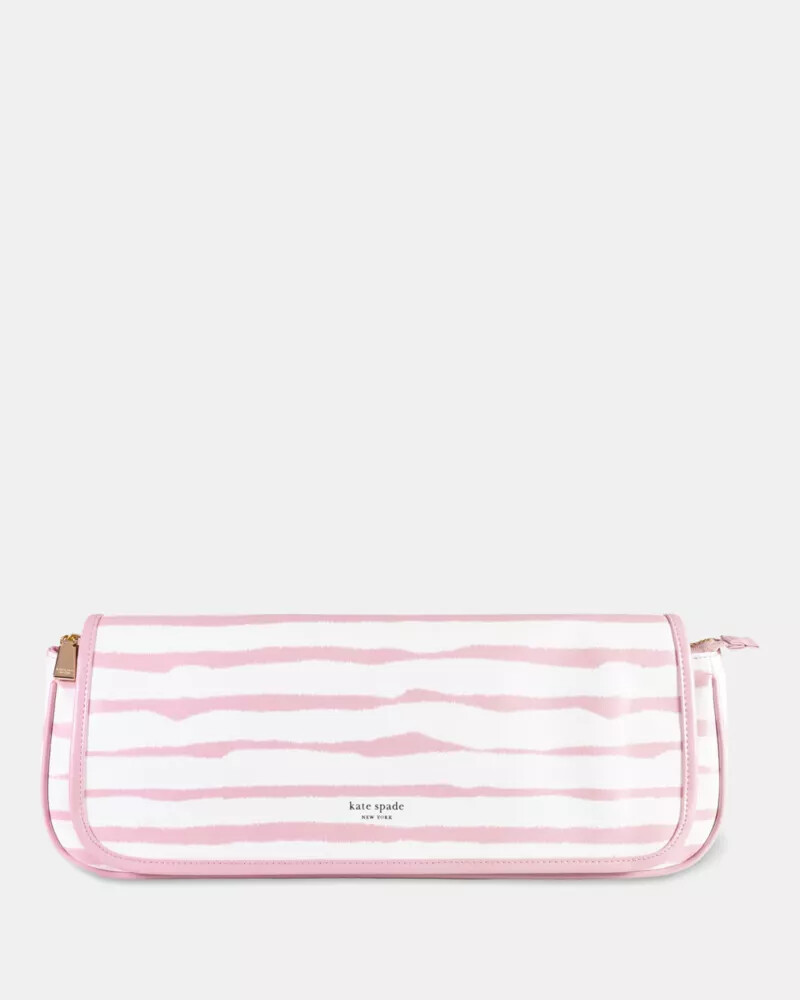estojo para chapinha goddess stripe rosa
