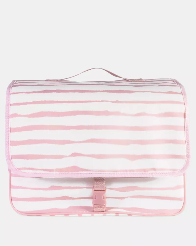 nécessaire suspensa goddess stripe rosa