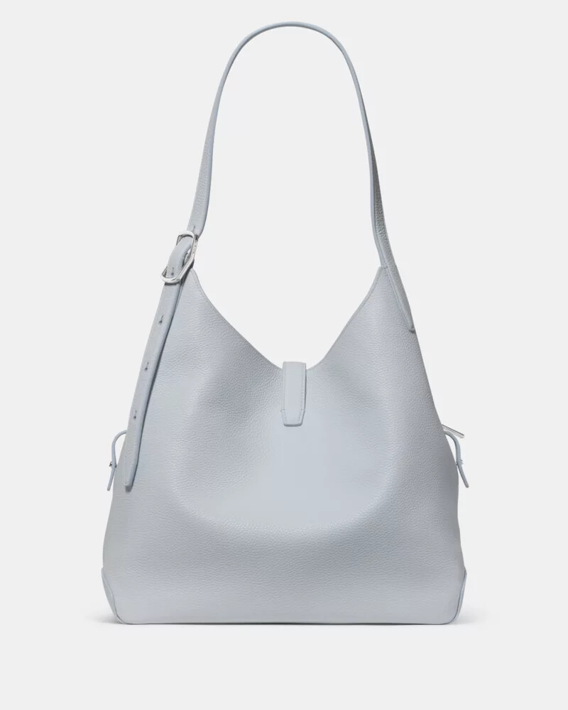 bolsa de ombro grande deco cor safira clara