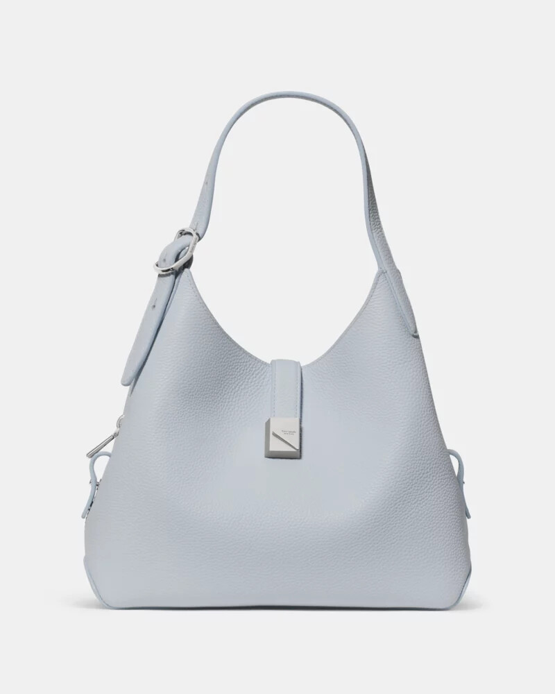 bolsa transversal deco cor safira clara