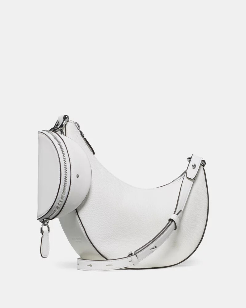 bolsa transversal duo branca verdadeira.