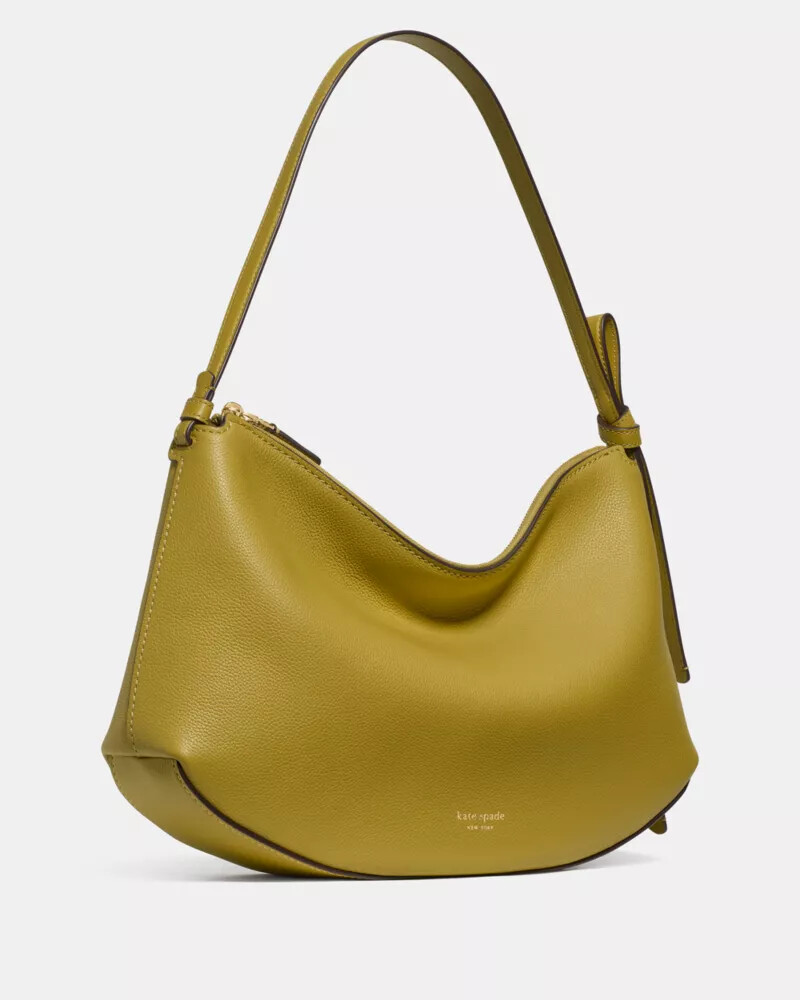bolsa de ombro grande loop com estampa de folha de louro