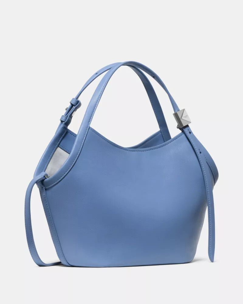 bolsa tote pequena deco tulip azul