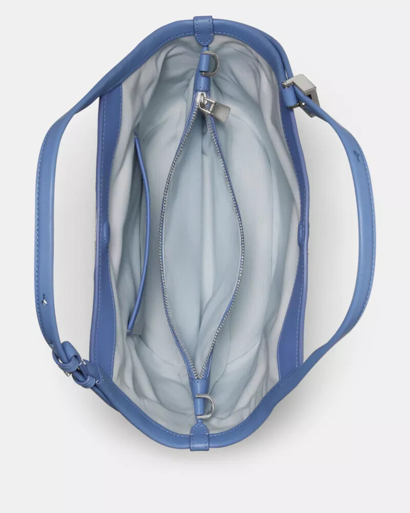 bolsa tote pequena deco tulip azul