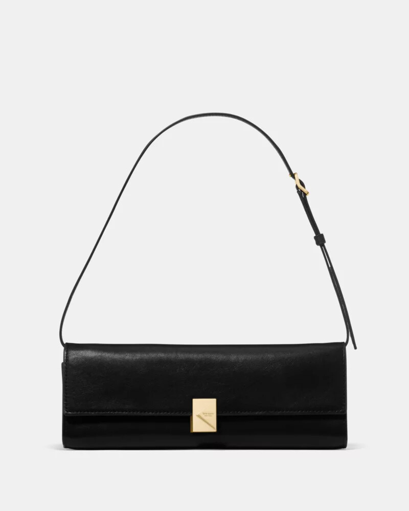 bolsa de ombro mini deco soft preta