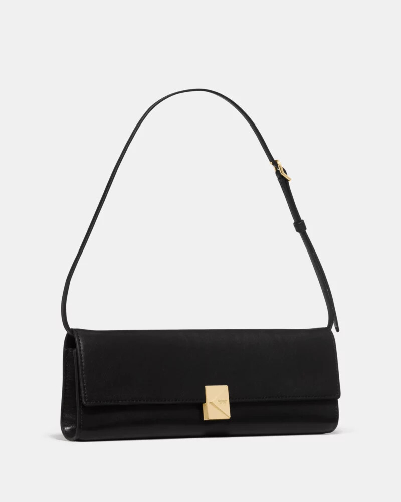 bolsa de ombro mini deco soft preta