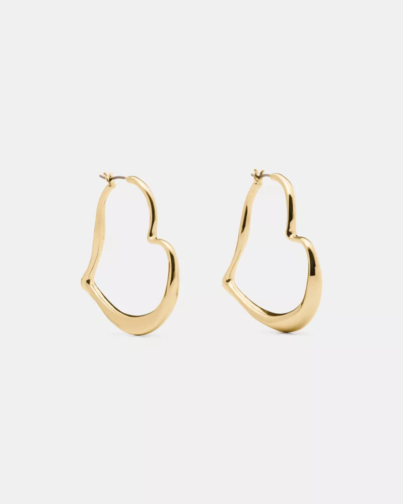amour hoops gold