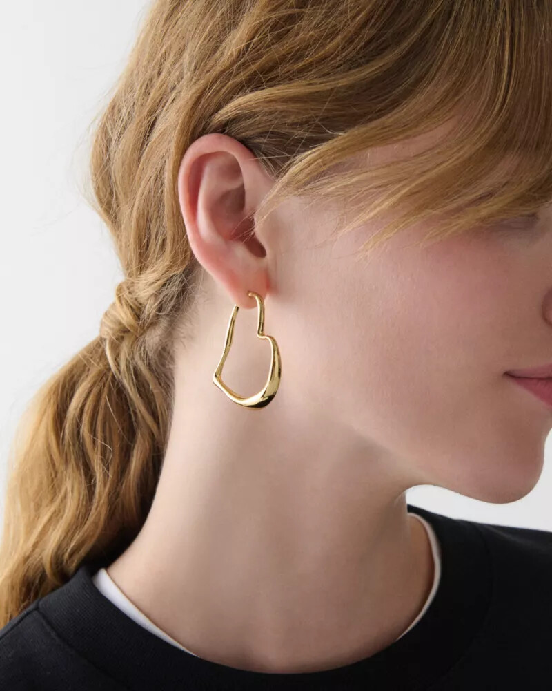 amour hoops gold
