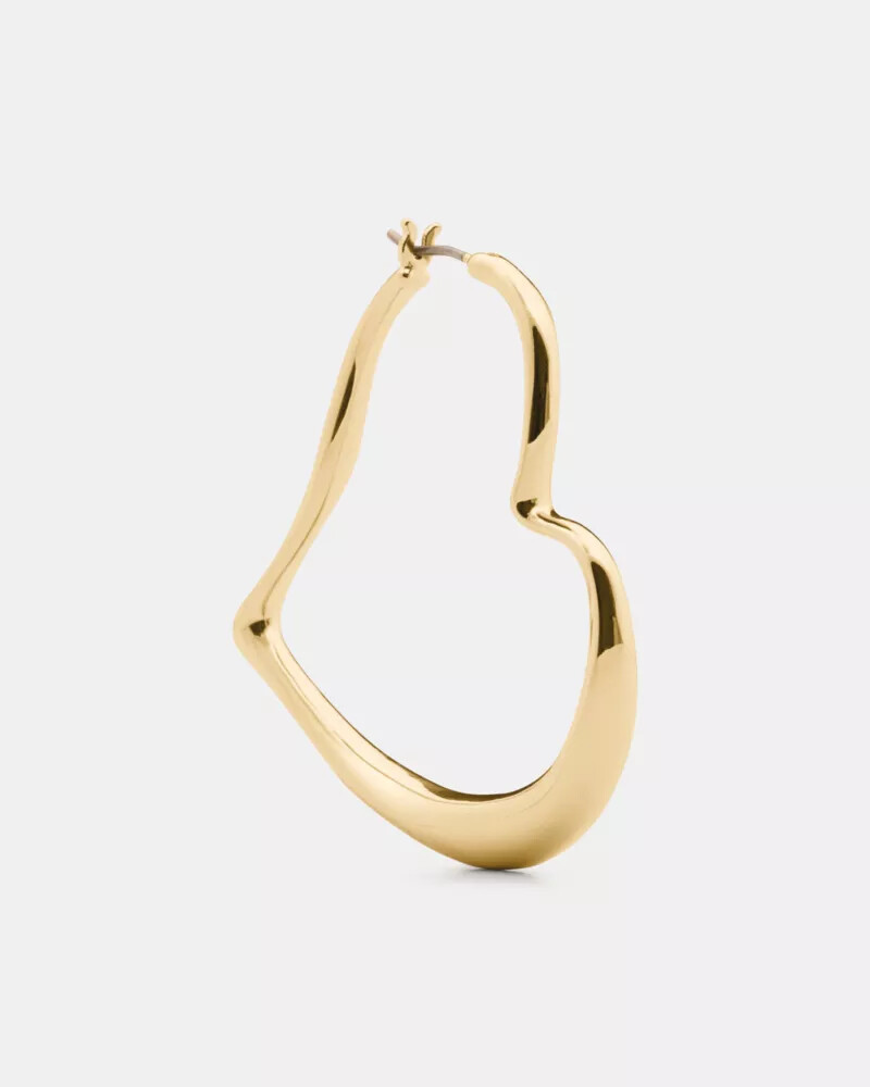 amour hoops gold