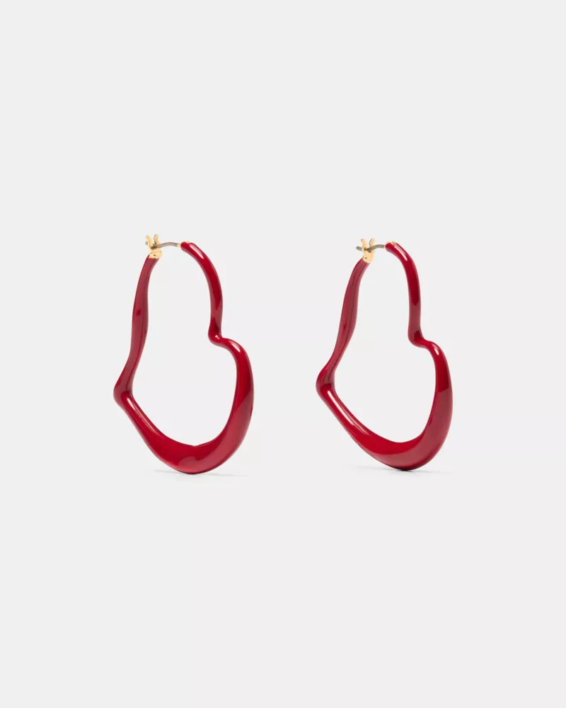 amour hoops escarlate escuro