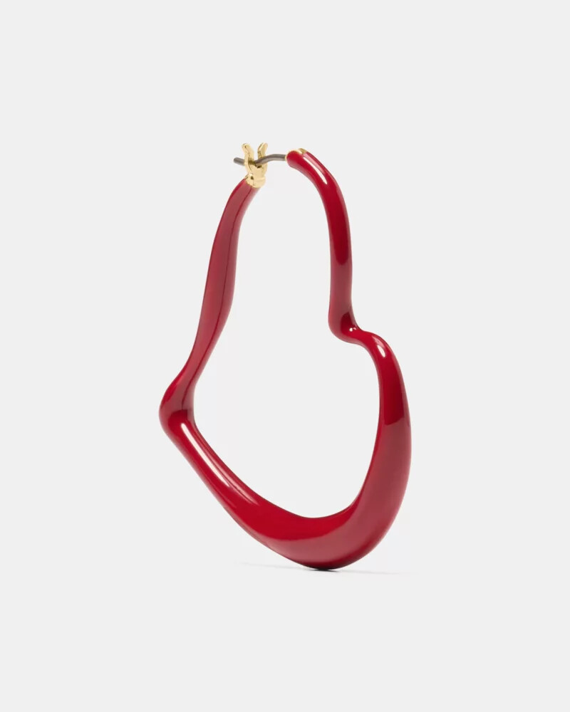 amour hoops escarlate escuro