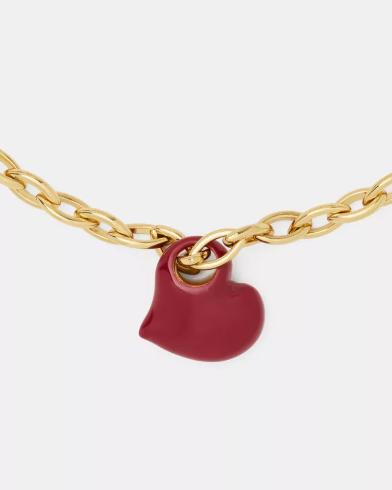 colar amour statement escarlate escuro