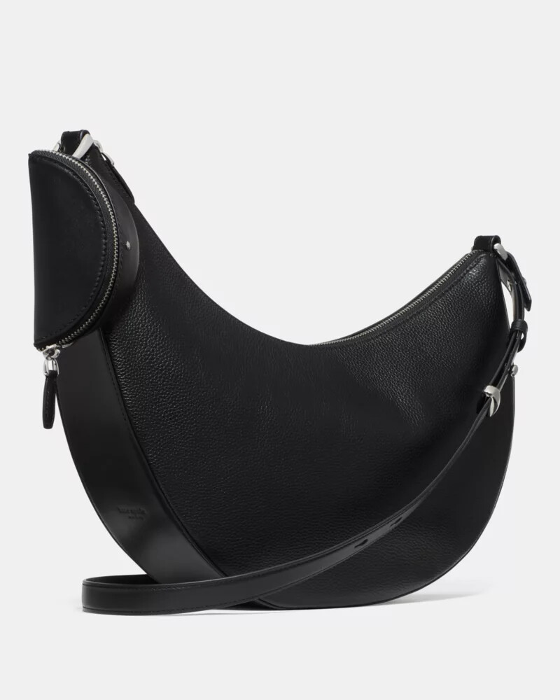 bolsa transversal grande duo preta