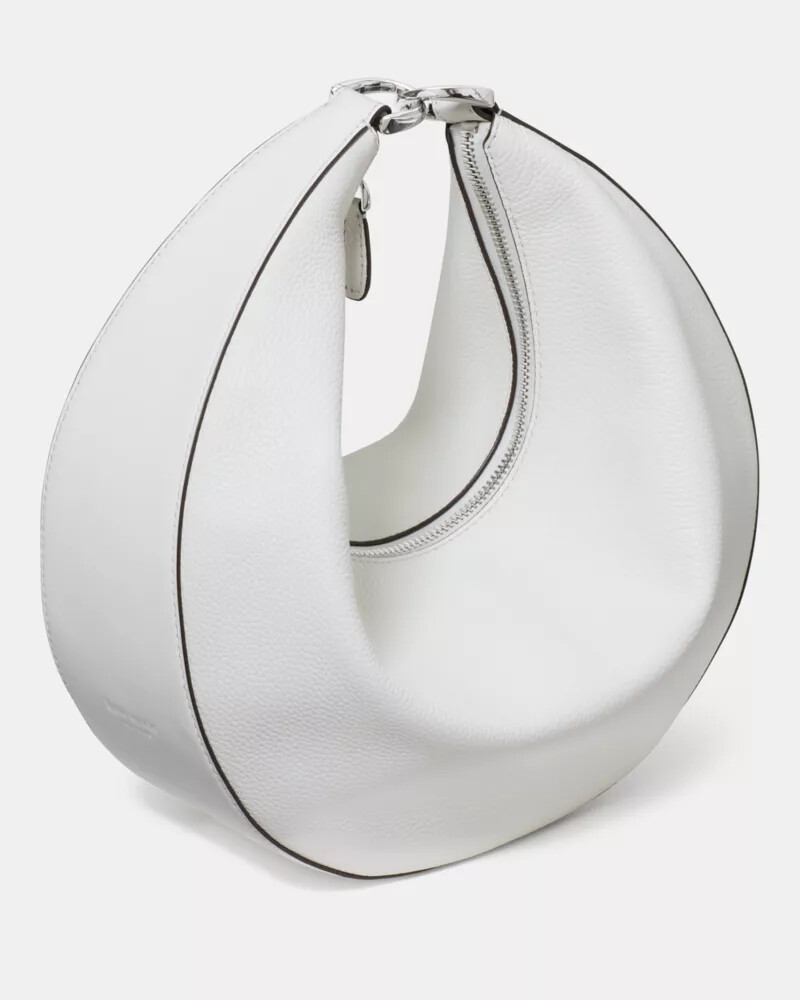 bolsa transversal grande duo branca verdadeira.