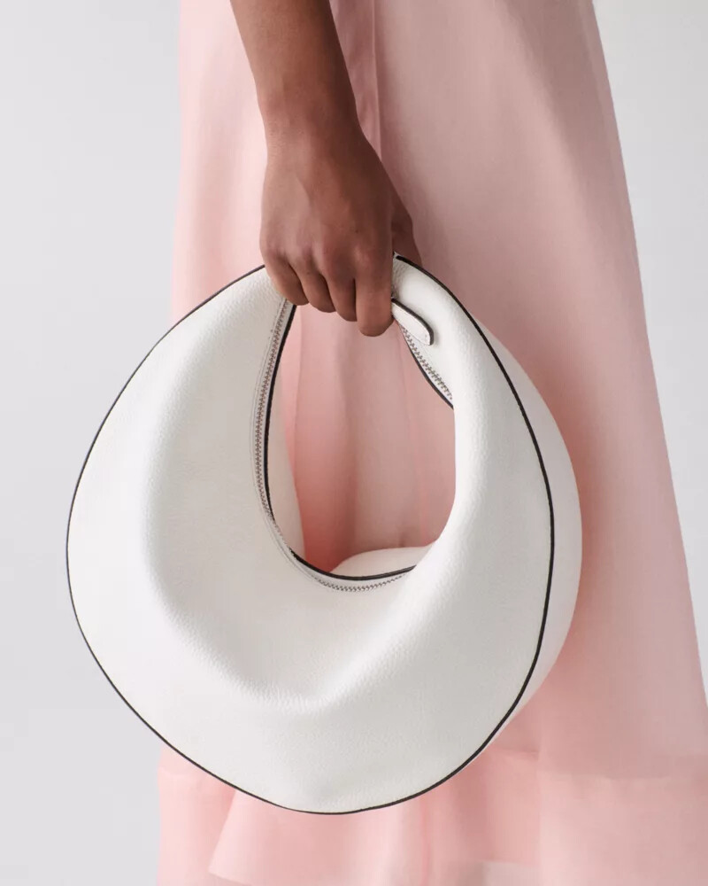 bolsa transversal grande duo branca verdadeira.