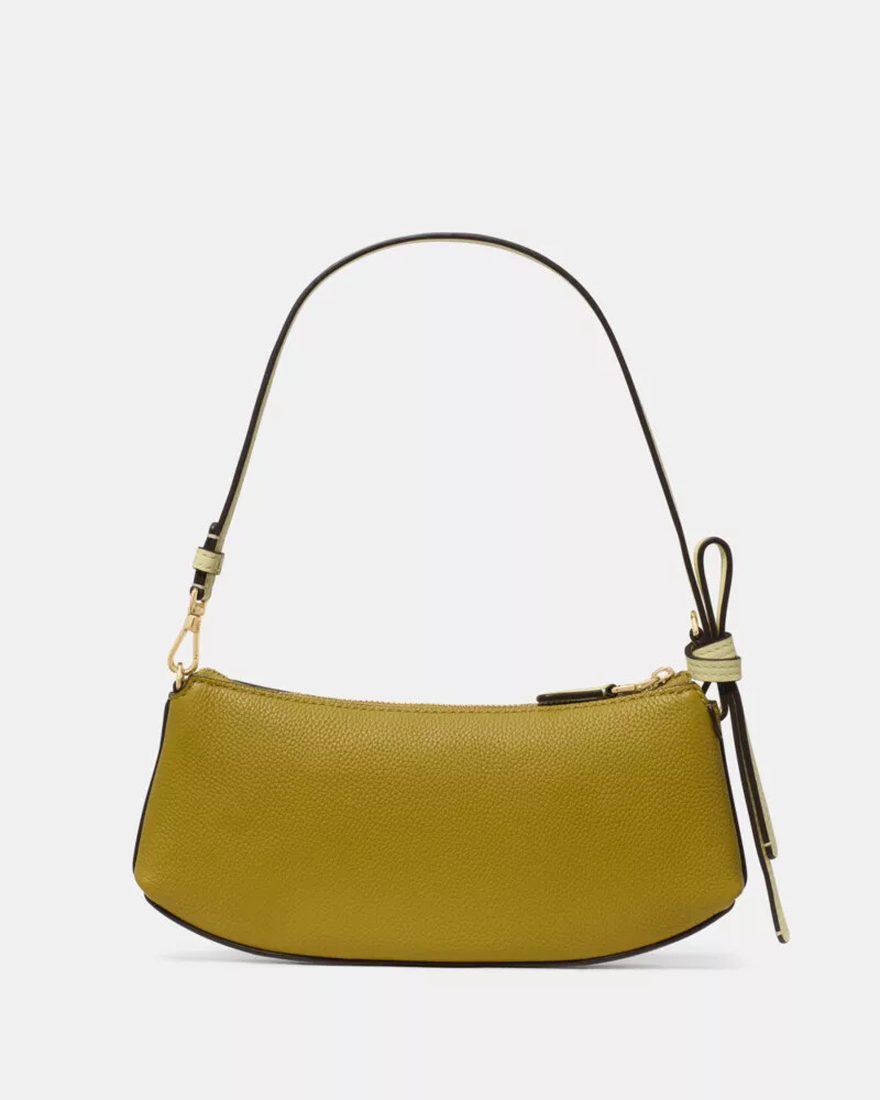 bolsa loop pochette folha de louro