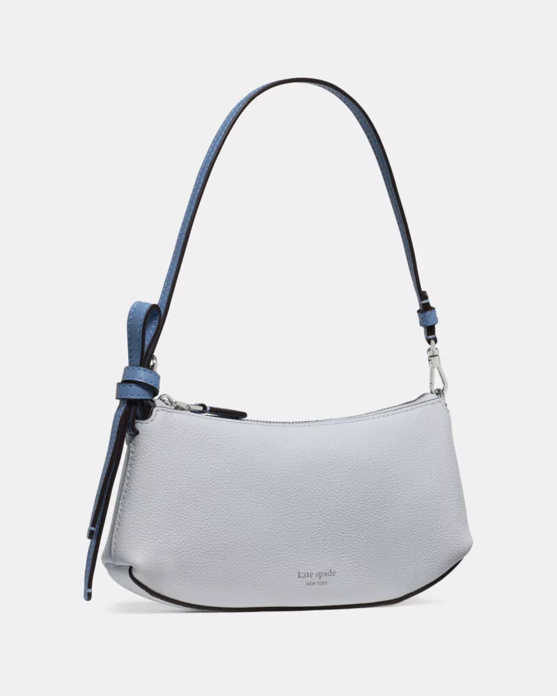 bolsa loop pochette safira pálida