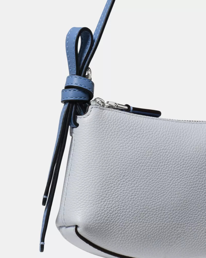 bolsa loop pochette safira pálida