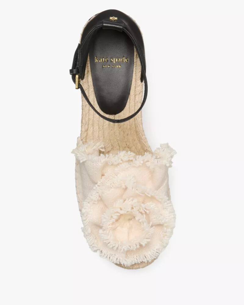 sandálias anabela flourish espadrill multi