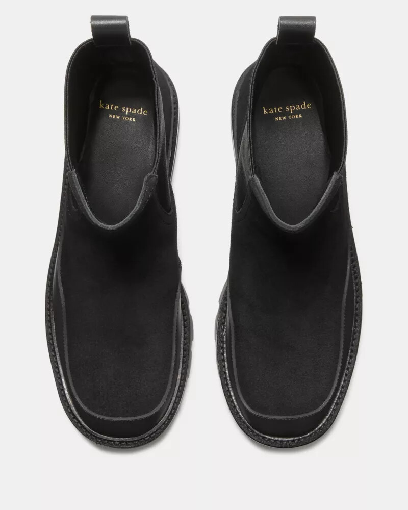 bota chelsea londres preta