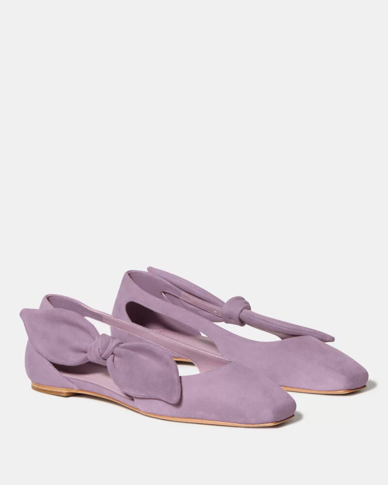 mercado bunnie flat roxo