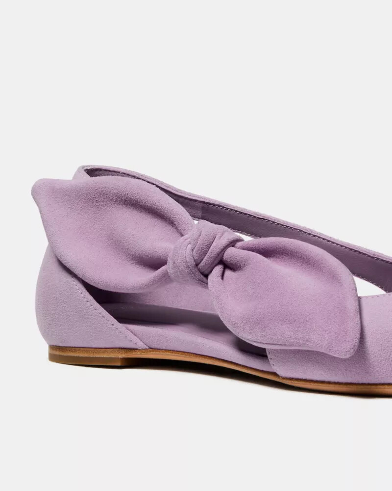 mercado bunnie flat roxo