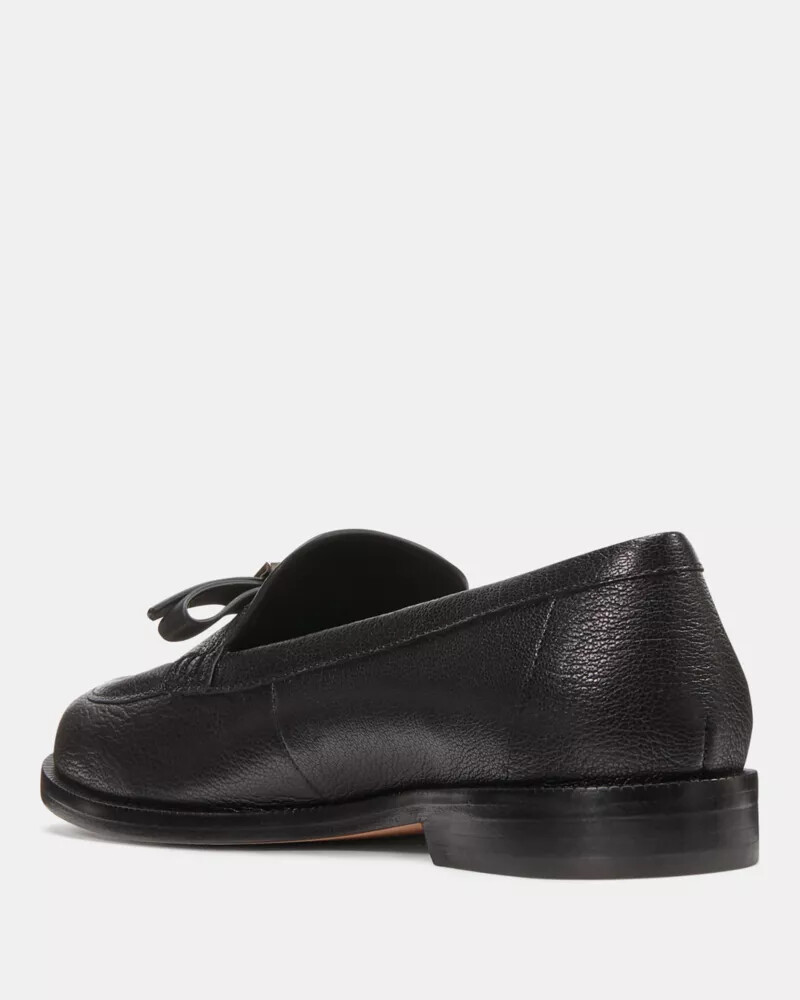 mocassim deco bow preto