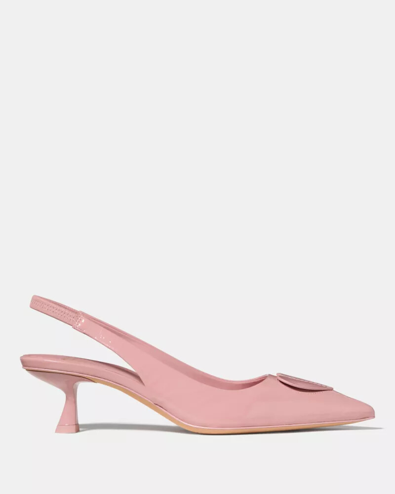 lover slingback kitten salto barre rosa
