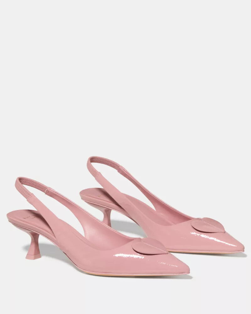 lover slingback kitten salto barre rosa